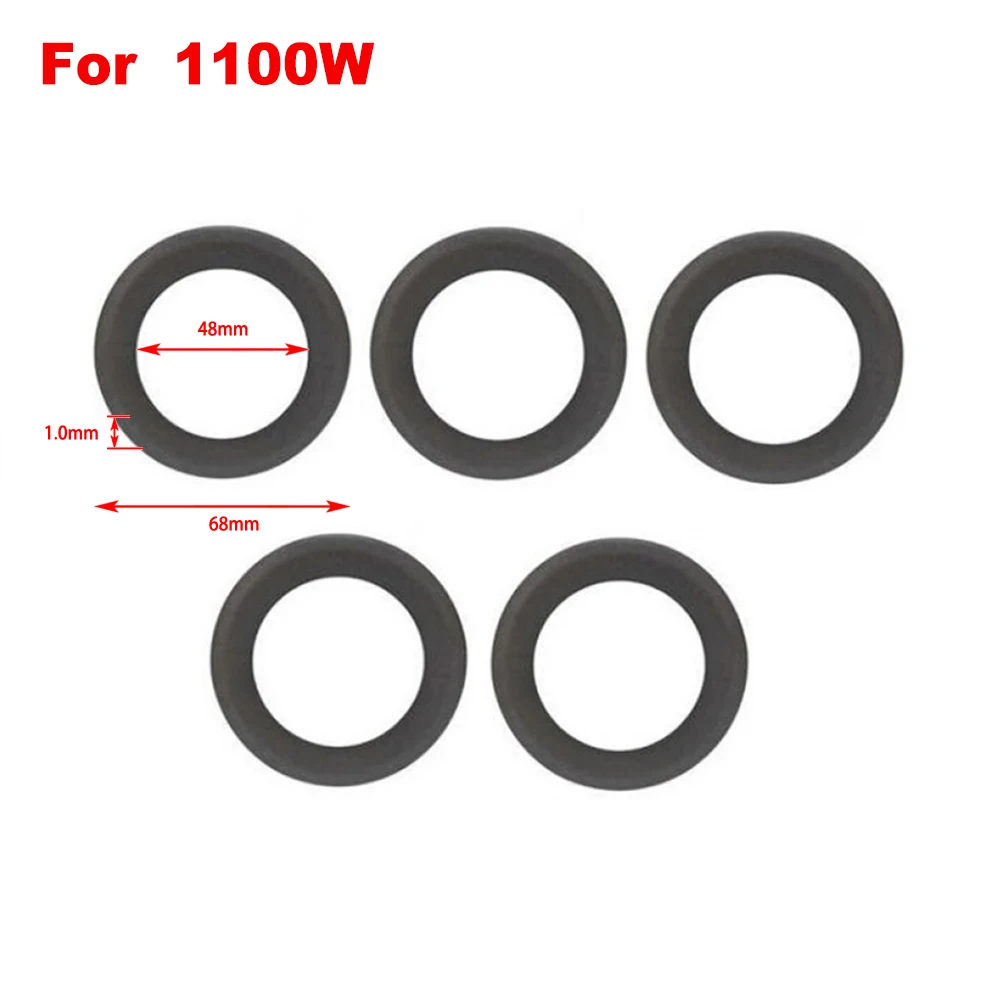 5 Pcs Air Pump Piston Ring Anti-Fatigue Gasket Washer 68/74mm For 50W/1100W/1500W Air Compressor Power Tools Accessories