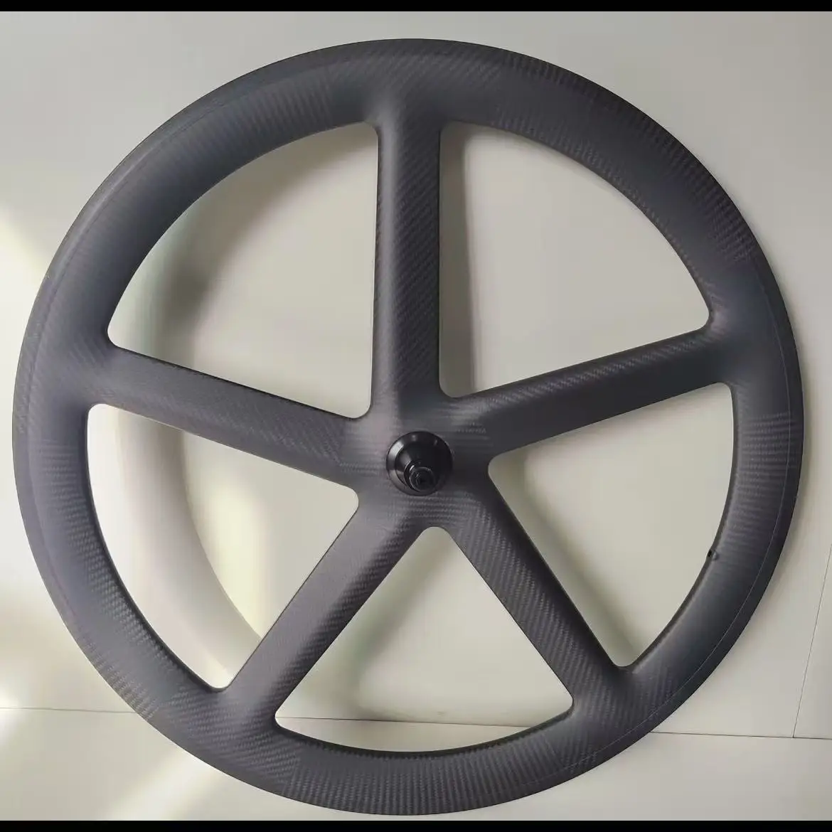 700C 5-Spoke Carbon Wheelset  Wide 25mm Depth 52mm Tubeless / Clincher Compatible For Road/Track Bikes Toray T700/T800 Carbon