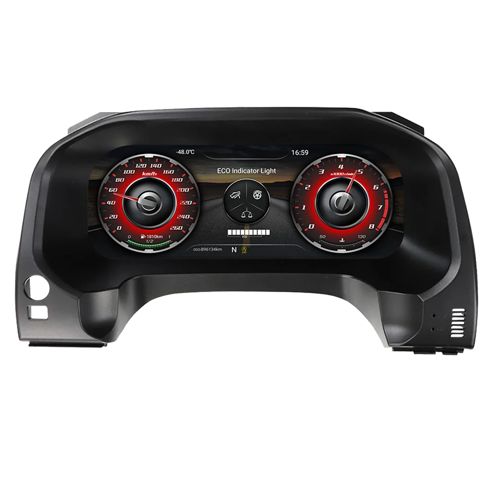 

Car Digital Dashboard Cluster For Toyota LAND CRUISER PRADO 2010 - 2020 Auto Instrument Speed Meter Screen Head Unit Multimedia