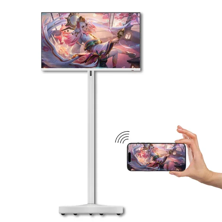 

23.8 Inch Large Screen Portable And Movable Smart Tv Smart TV