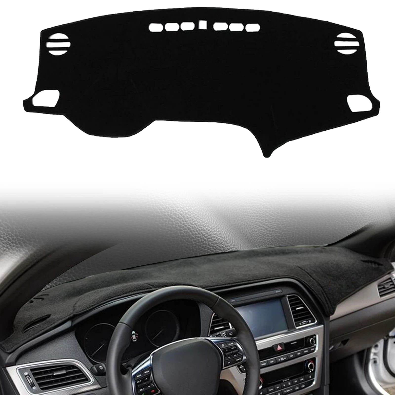 

for Hyundai Sonata 2015 2016 2017 2018 2019 LF Car Dashmat Dashboard Cover Pad DashMat Sunshade Protective Carpet Accessories