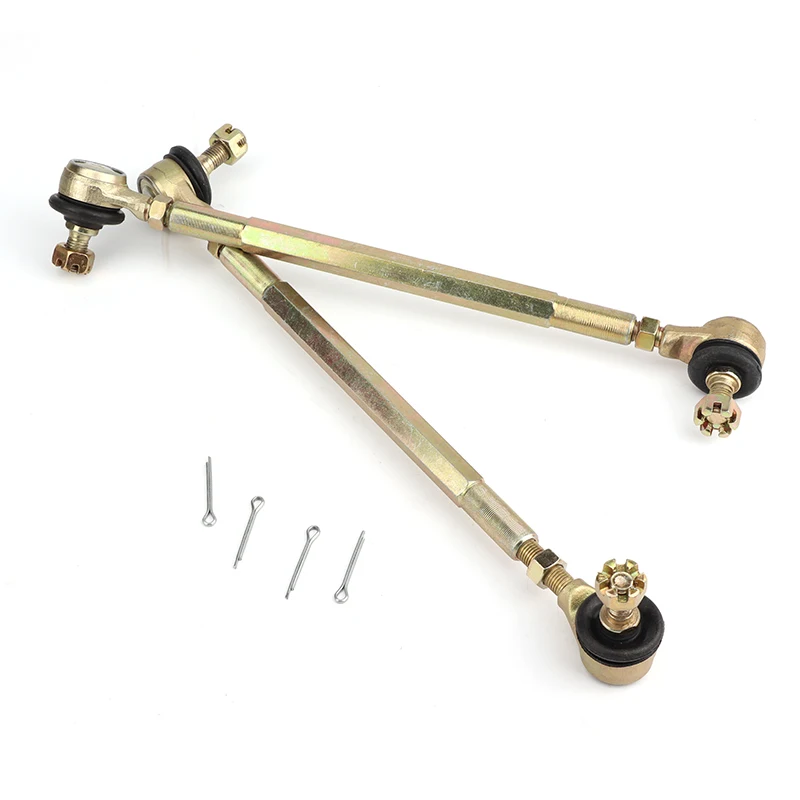1 paar 100 MM-330 MM Lenkwelle Spurstange M10 Spurstange Kugelgelenk Kit Für 50cc-250cc ATV Go kart UTV Buggy Quad Bike Zubehör