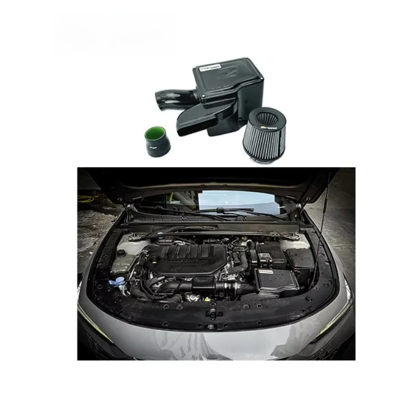

Automotive Parts 100% Dry Carbon Fiber Cold Air Intake System for UNI-V 1.5T 2.0T
