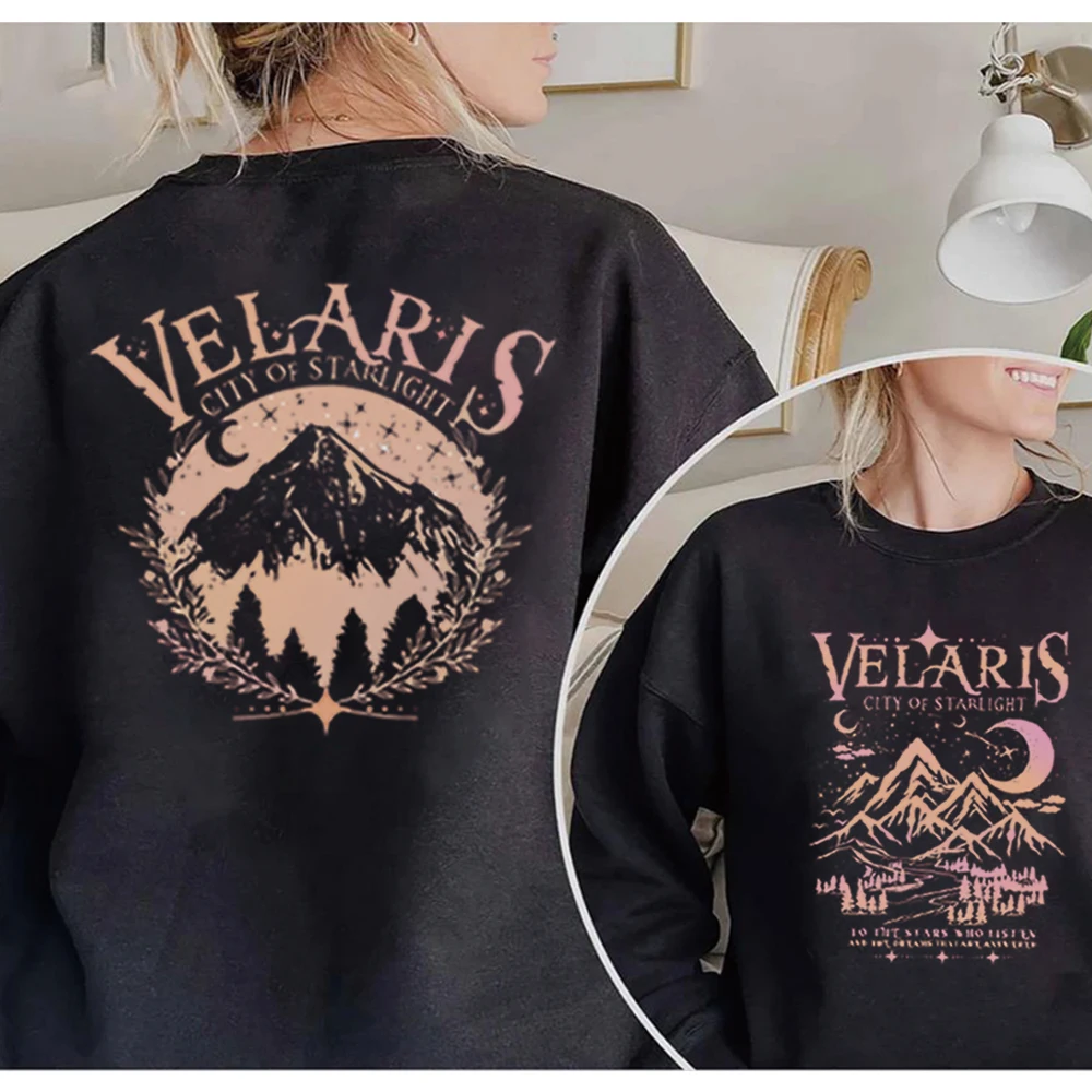 

Толстовка Velaris, рубашка ACOTAR, толстовка с капюшоном City of Starlight, пуловер Night Court, свитер с цитатами Rhysand, толстовки Сара Дж Маас