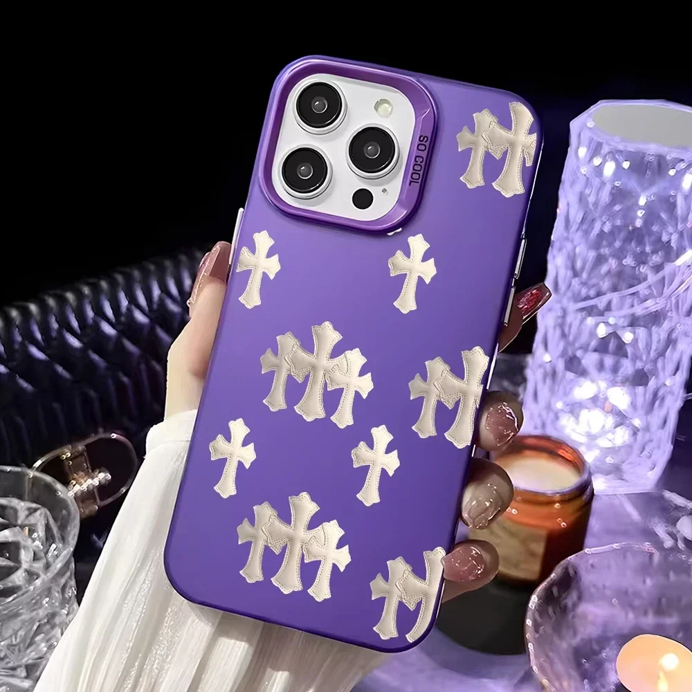 

Luxury Heart Phone Case Color electrosilvering IPhone 16 11 14 15 12 Pro 11 Plus 13 Pro MAX iphone Drop case