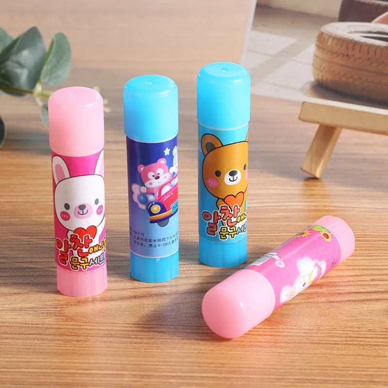 Kawaii 9g High Viscosity Strong Glue Stick Super Glue Portable DIY Decoration Tools for Office Cute School Supplies Stationery