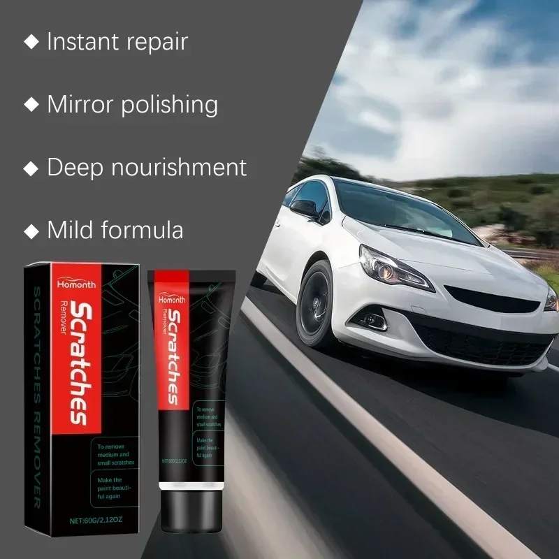 QI4 Car Scratch Remover Paint Care Tools Waterproof Swirl Remover Scratches Repair Polishing Auto Grinding Compound Anti Scratch