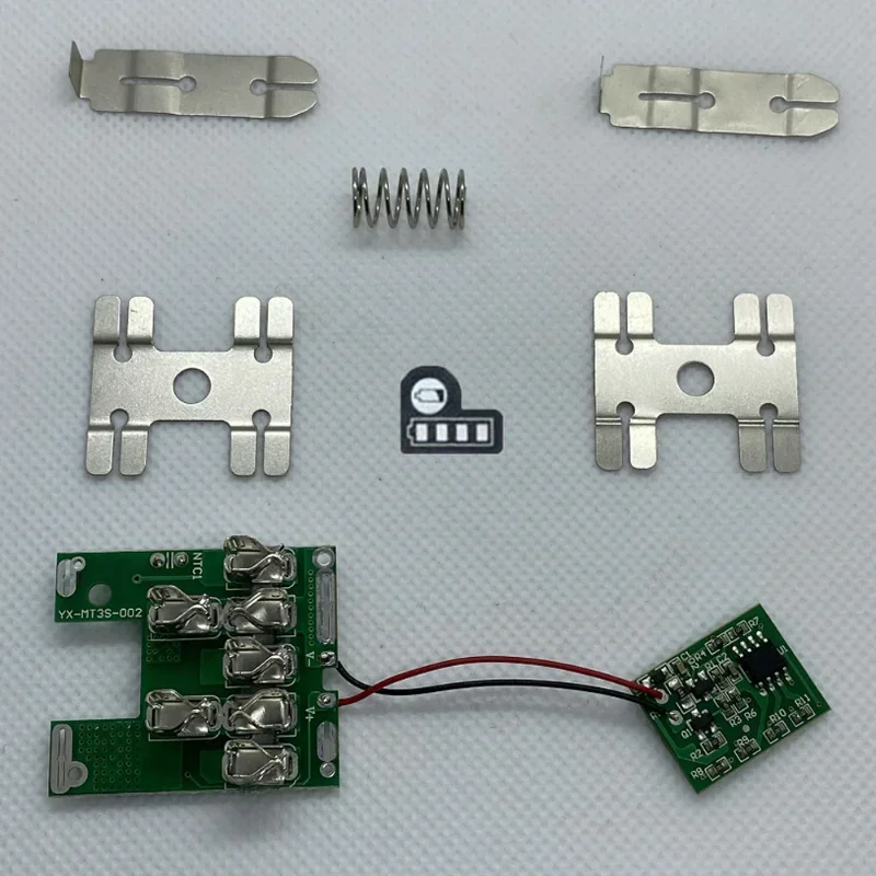 Obudowa baterii Case zestaw z wskaźnik zasilania LED dla Makita 10.8V 12V BL1015 BL1020 BL1041 bateria litowa akcesoria