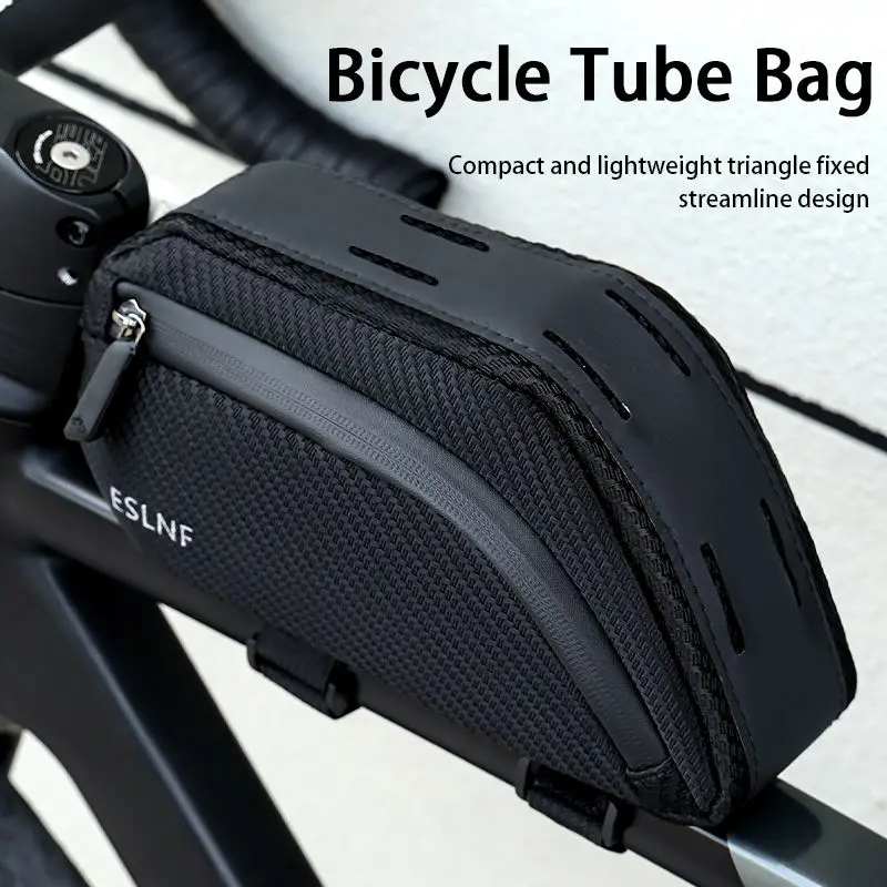 Large Capacity Top Tube Bike Bag Waterproof Bicycle Front Frame Bag