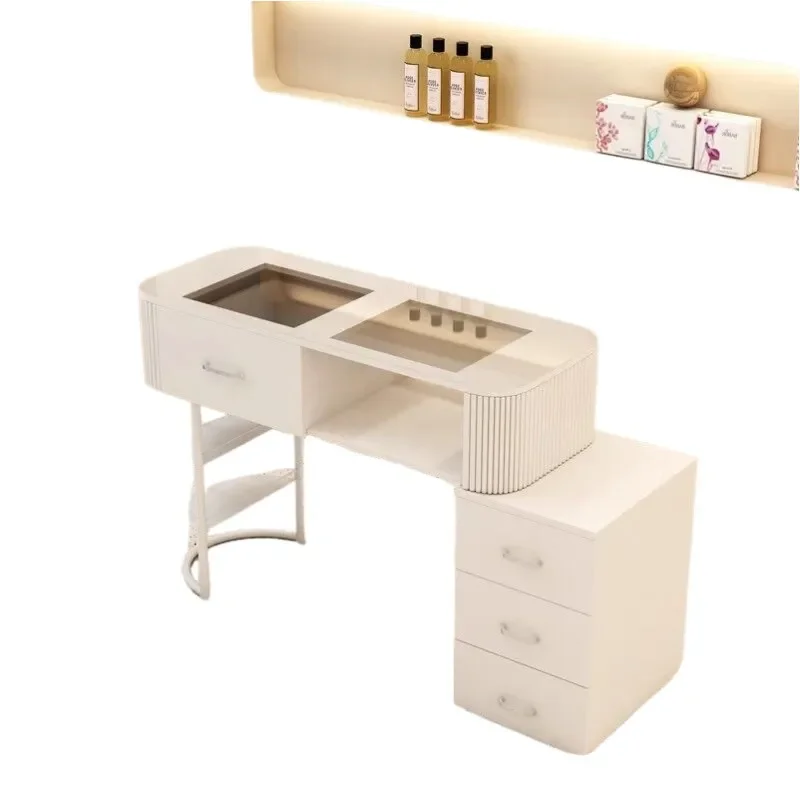 

Подставка для аксессуаров, стол для ногтей, рабочая станция, технические шкафы, белый стол для ногтей, роскошная мебель для маникюра Nordic Tavolo Unghie