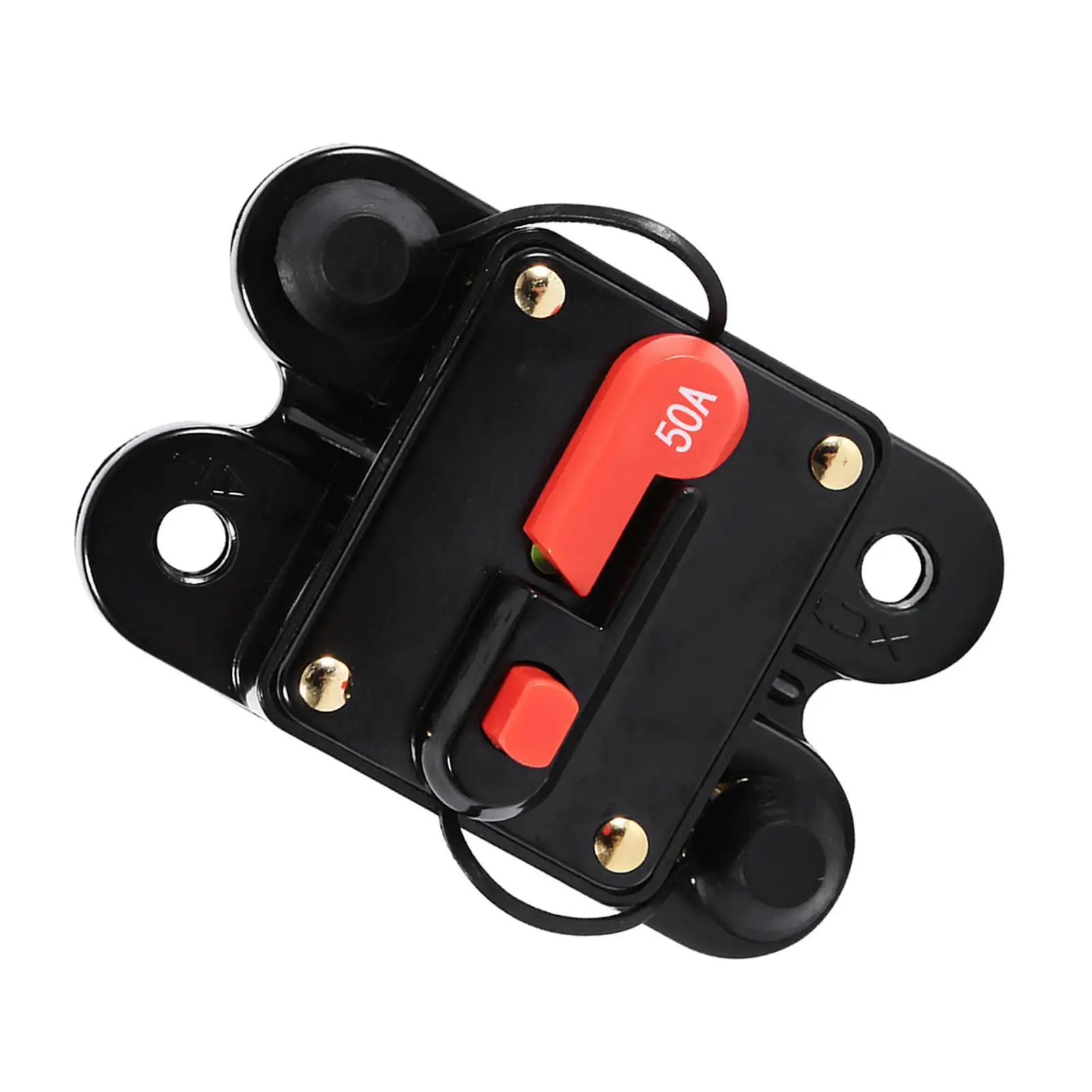 50Amp -100Amp Circuit Breaker Reset Fuseholder Car Boat Holder Waterproof 12-24V New