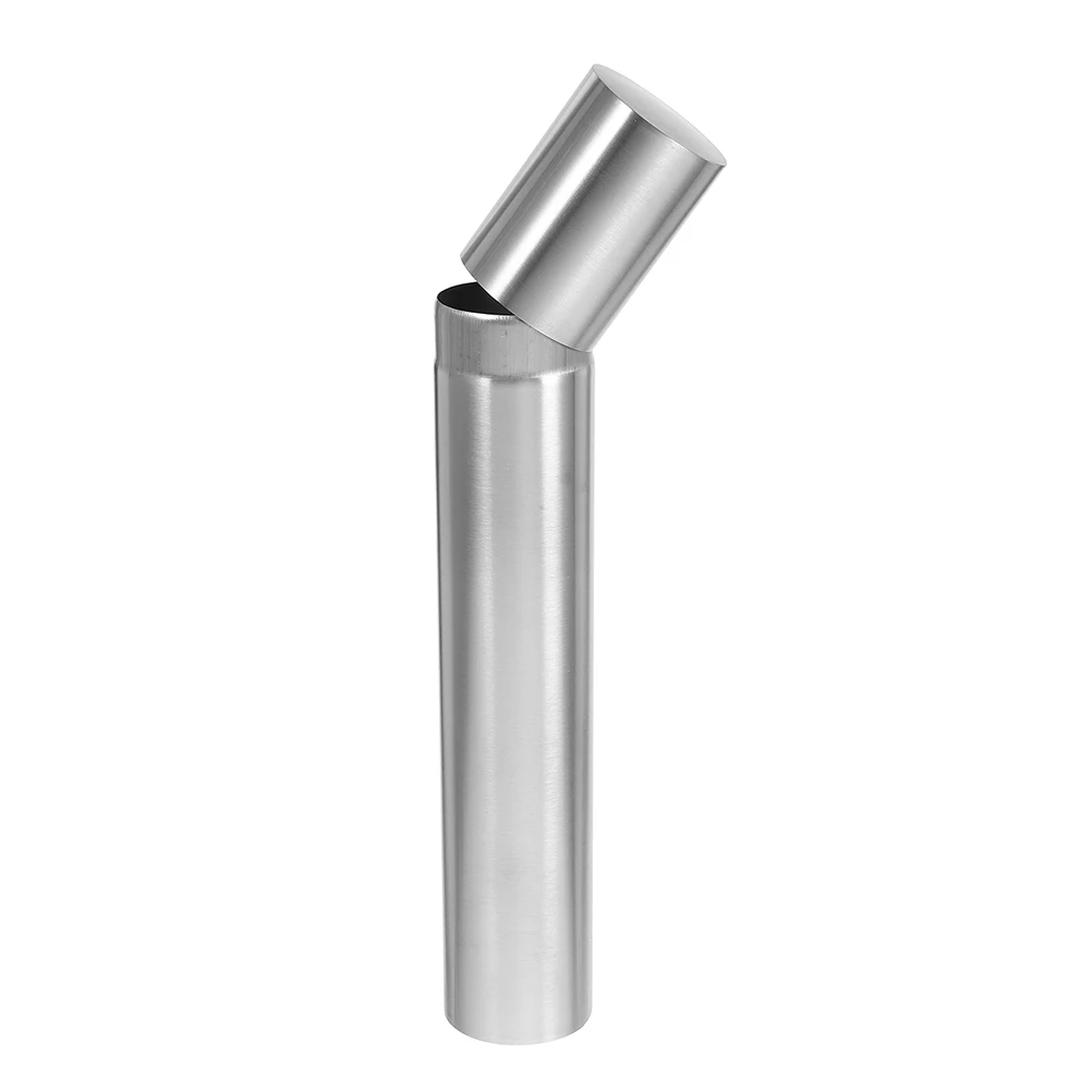 

File Storage Tube 35cm Stainless Steel Birth Certificate Holder Decorative Diploma Tube Certificate Collection Accessory