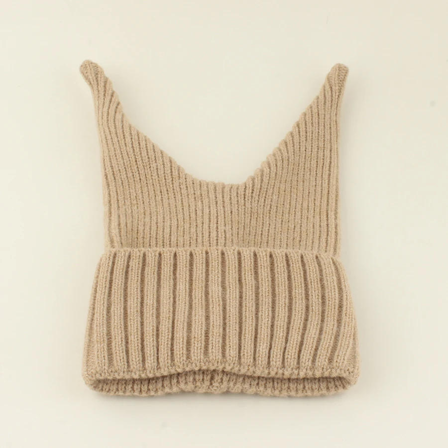 2025 Baby Cute Hats Winter Boys Girls Cartoon Long Ears Knitted Beanie Hat Soft Wool Cap Infant Warm Cap Toddler 1-6 Years Old 5