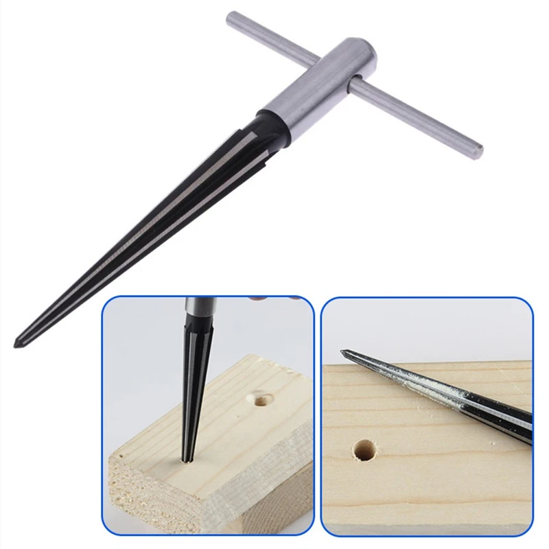 3-13mm&5-16mm Taper Reamer Hand Metal Reamer Deburring Enlarge Pin Hole Handheld Reamer For Wood Metal Plastic Drilling Tools