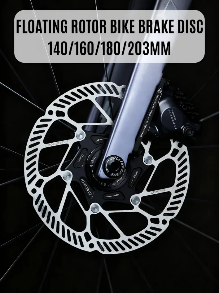 AliExpress NONE IIIPRO Center Lock Bike Disc Rotor Bicyele Hydraulic Disc Brake Rotors Stainless Steel CNC Laser Cutting Durable Brake Rotor