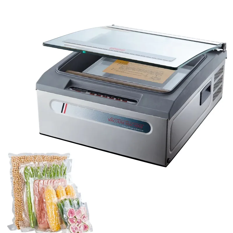 

Supermarket Vacuum Food Sealer House Hold Sealing Machine Vacuum Packing Machine for Food Commercial Fresh Vacuum Sealer Machine