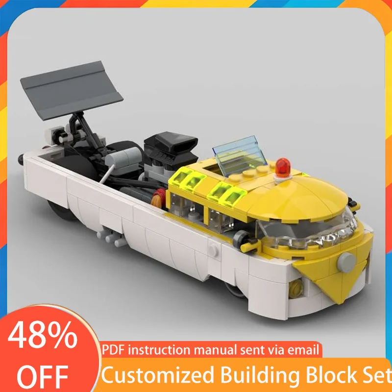 

NEW 263 PCS Racing Car Dragster Mental Breakdown MOC Customize Modular Building Block Educational Popular DIY Toy Birthday Gift