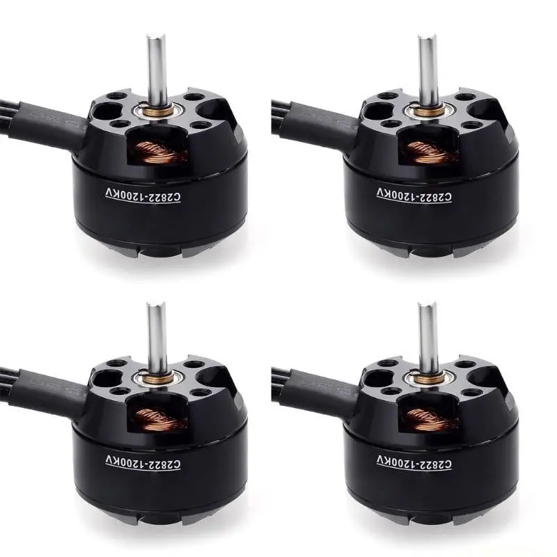 

E56B C2822 2204 1200KV 1400KV 4-полюсный бесщеточный двигатель для 3D самолетов, дронов с неподвижным крылом, двигатель 1/4 шт.