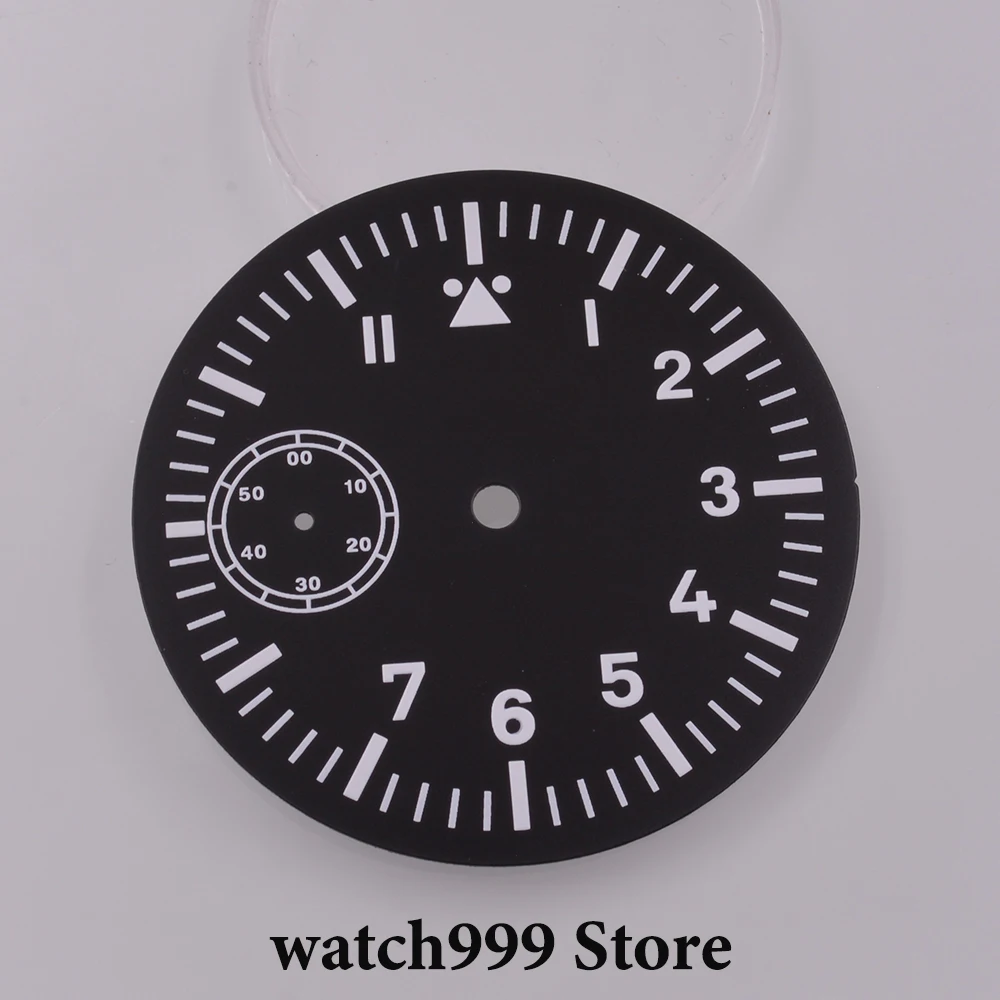39 ملم قرص مضيء أخضر مناسب لساعة الحركة ETA 6497 ST3600