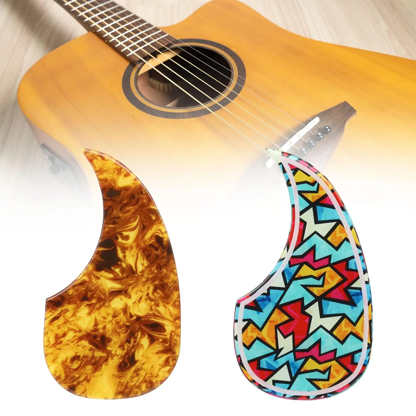 Protetor de palheta de substituição para acessórios de violão clássico acústico destro