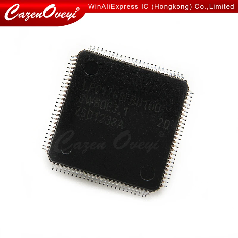 1pcs/lot LPC1768FBD100 LQFP100 LPC1768FBD QFP LPC1768 32-bit ARM Cortex-M3 microcontroller new and original IC LQFP100 In Stock