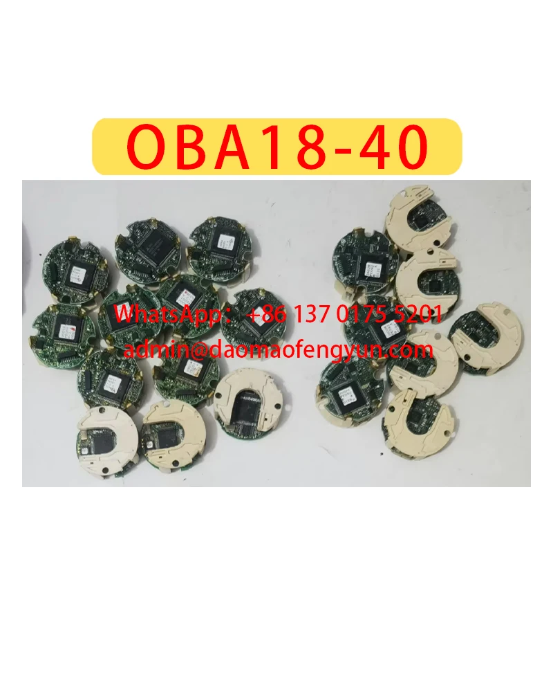 OBA18-40 Used Encoder，Tested ok，Enter motor data for free，Fast shipping