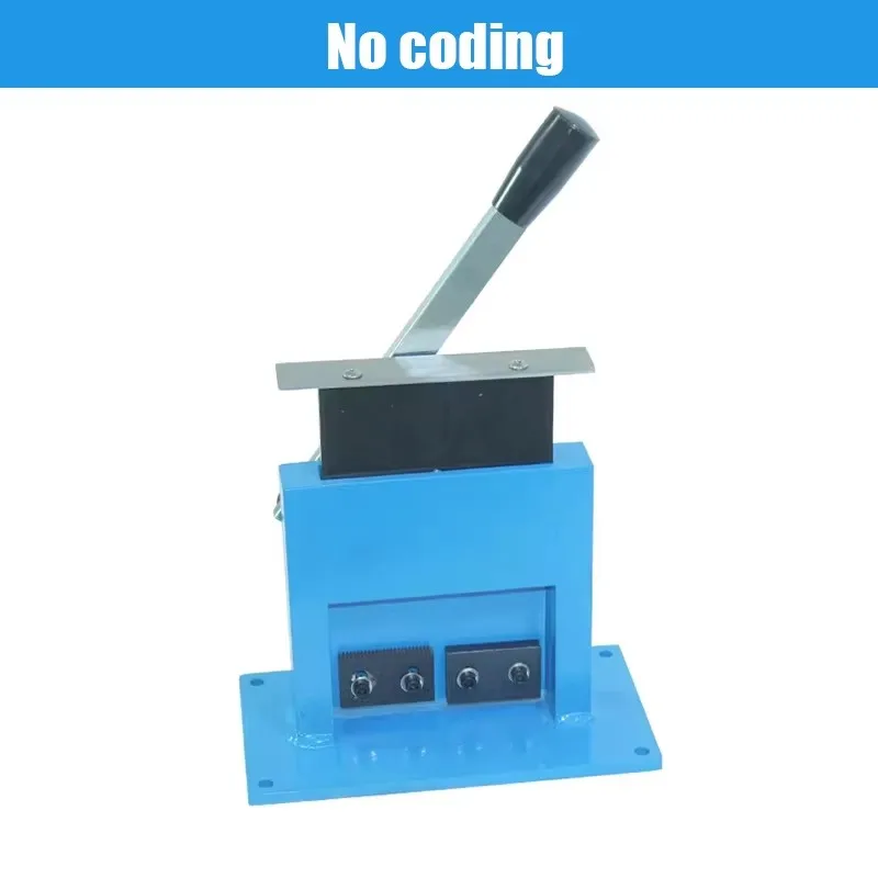 Aluminium pijp-afdichtingsmachine, handmatige tafelmodel aluminium tandpasta- en schoenolie-productiedatum-batchnummer-codeermachine