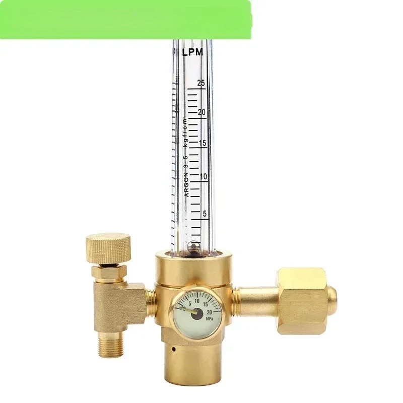 

Argon gas gauge pressure reducing gauge argon arc welding machine pressure gauge pressure reducing valve flowmeter connector