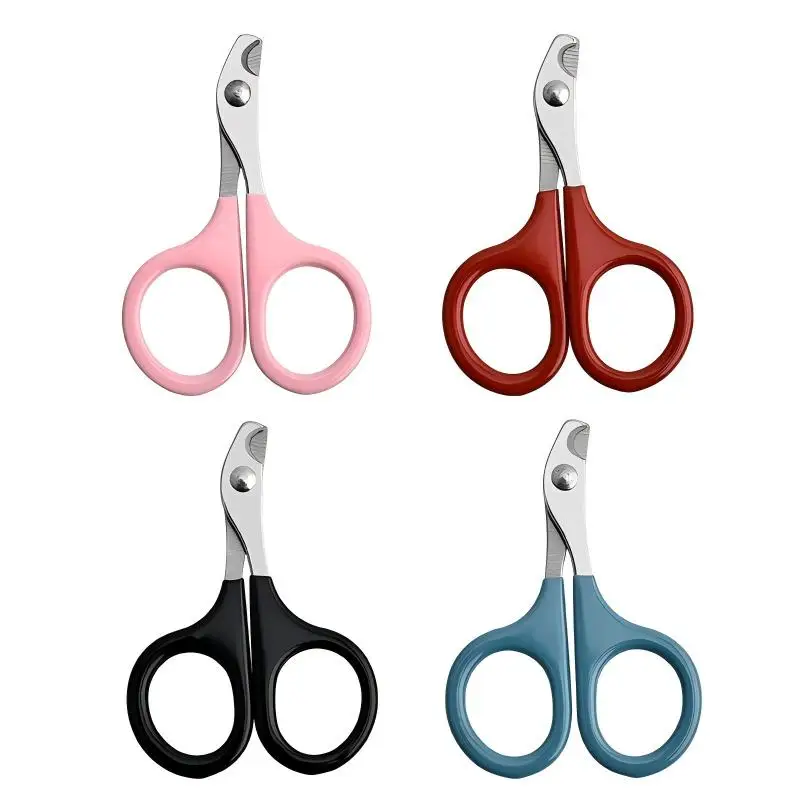 1/3 Pcs Pet Nail Clipper Stainless Steel Cat and Dog Nail Clipper with Nail Grinder Safety Small Blind Clipper Pet Supplies