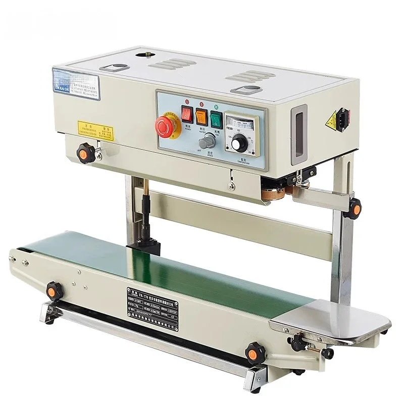 Vertical Sealer Sealing Machine for Plastic Bag Welding Machine for Liquid or Paste Package Able to Print Date.