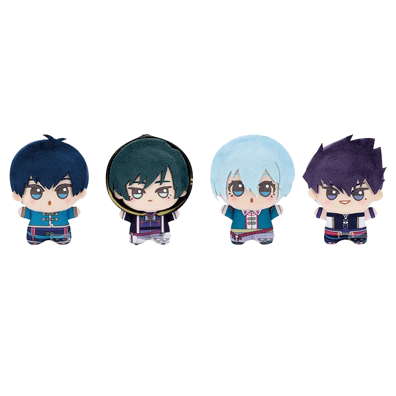 New Bandai Banpresto  Blue Lock Anime Plush Pendant Chinese Style First Volume Mini Plush Hanging Decoration For Enthusiasts