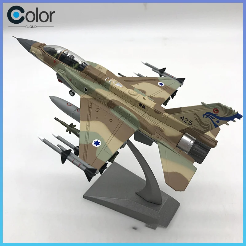 

Israel F-16i Storm 1:72 Scale Alloy Fighter Aircraft Model Finished Product Non-Radio Controlled Model Toy For Children & Adults