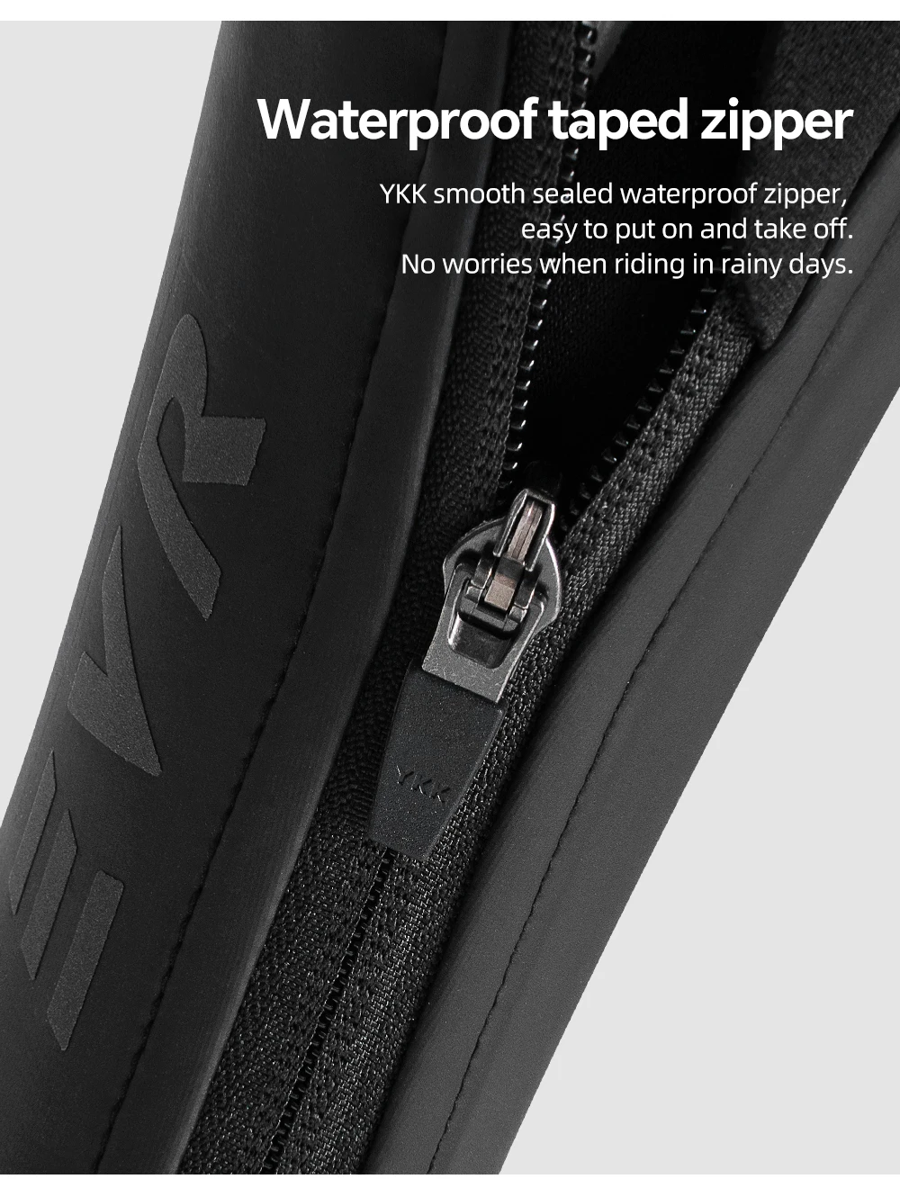 EVR Winter-Fahrradüberschuhe Wasserdichte Fußabdeckungen Warme Plus-Velours Kälteschutz Outdoor-Fahrrad-Schuhüberzüge – Detail 9