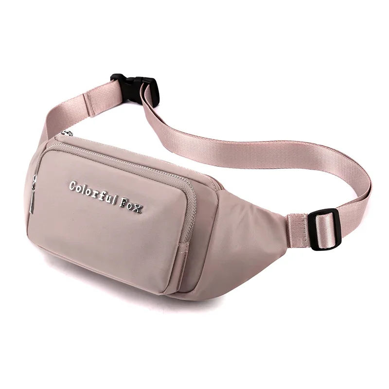 Fashion Woman Waist Packs Crossbody Bag Female Bags Outdoor Sports Nylon Shoulder bags Girl Money Handbags Ladies Purse