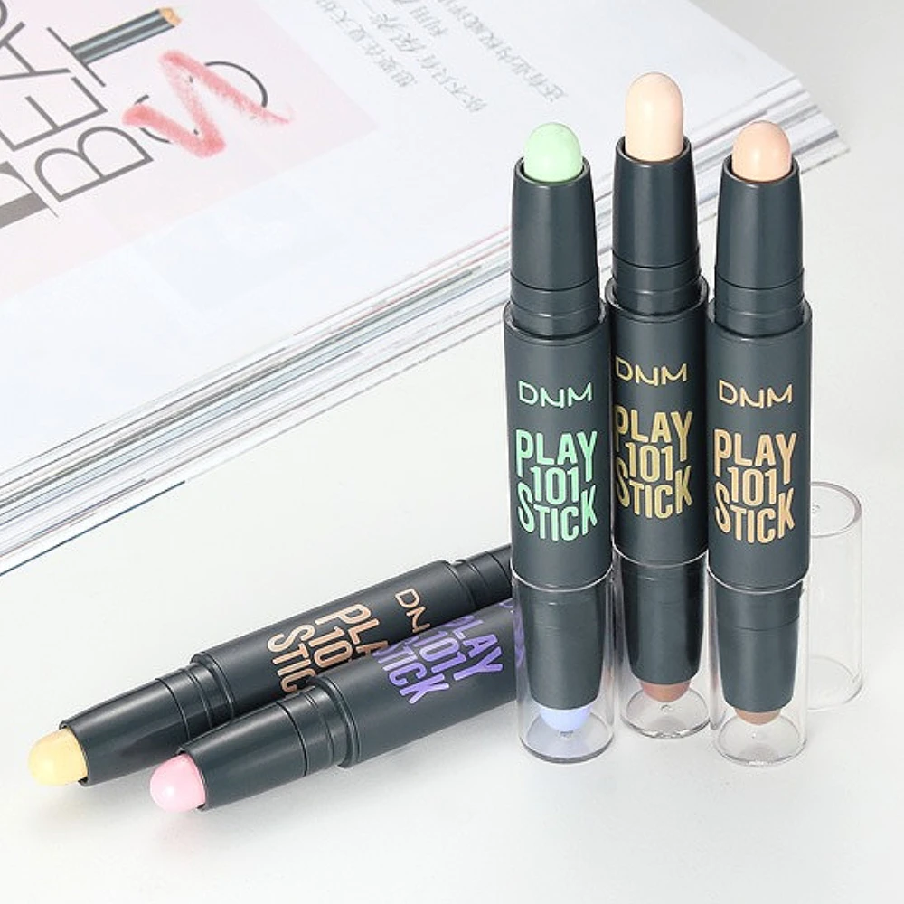 両端多機能メイクアップペン |   クリーミーコンシーラー＆ファンデーション |   長時間持続するフェイス用ハイライター＆コントゥア