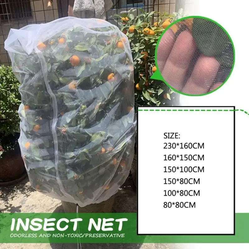 Filet de protection pour plantes de jardin, couverture pour arbres et fruits, sac barrière contre les insectes, outil pour légumes, 1 pièce