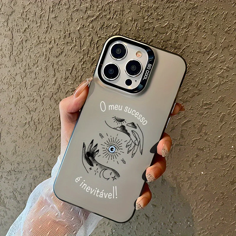 Чехол для iPhone от 17 до 11 Pro Max Plus с дизайном Mystery Turkish Eye