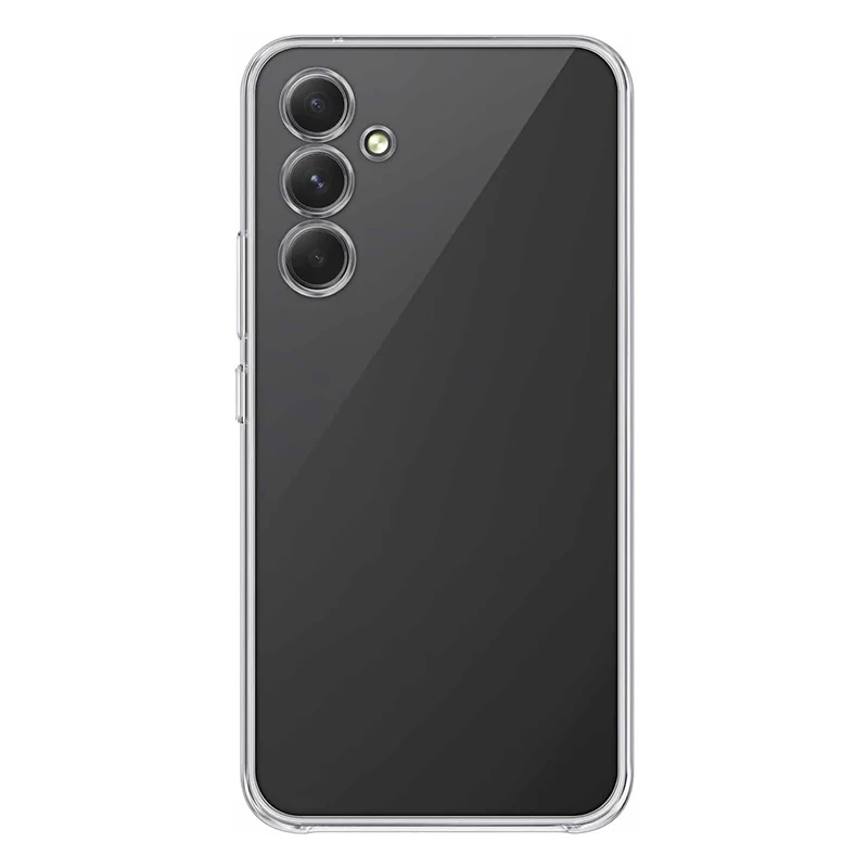 Funda protectora de cámara completa para Samsung Galaxy S24 Ultra, suave funda de silicona transparente ultrafina para Samsung S24 Plus + Fundas