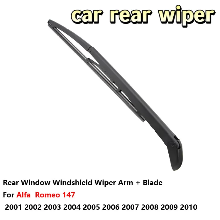 

Rear wiper assembly for the rear wiper arm and blade of the Alfa Romeo 147 from model year 2001 to 2010 and beyond