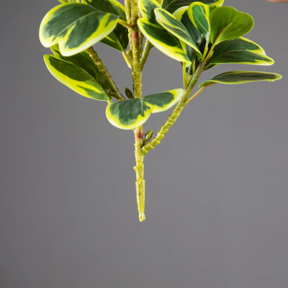 20-37cm Künstlicher Ficus-Baum, Künstlicher Eichenbaum, Tropische Geigenfeige, Plastik-Banyan-Zweig für Heim, Schreibtisch, Geschäft, Hochzeitsdekoration – Detail 11