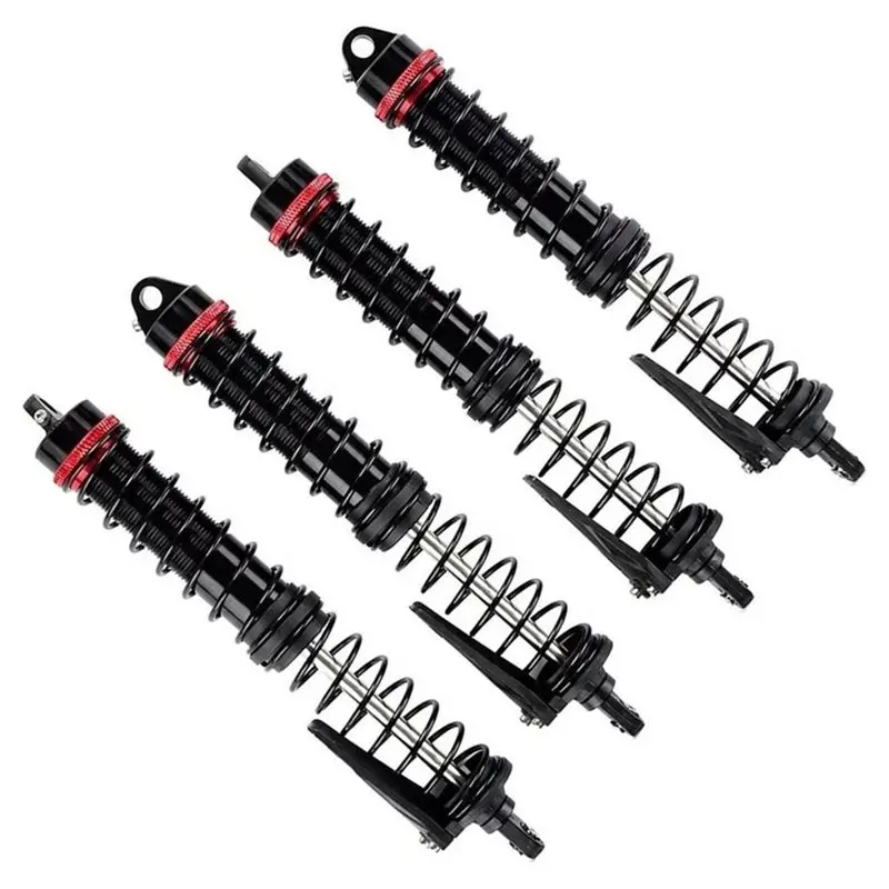 FBIL-For 1/8 Scale RC Model 4 Pcs 135Mm Metal Shock Absorbers- Monster Truck Modification Upgrade Parts B