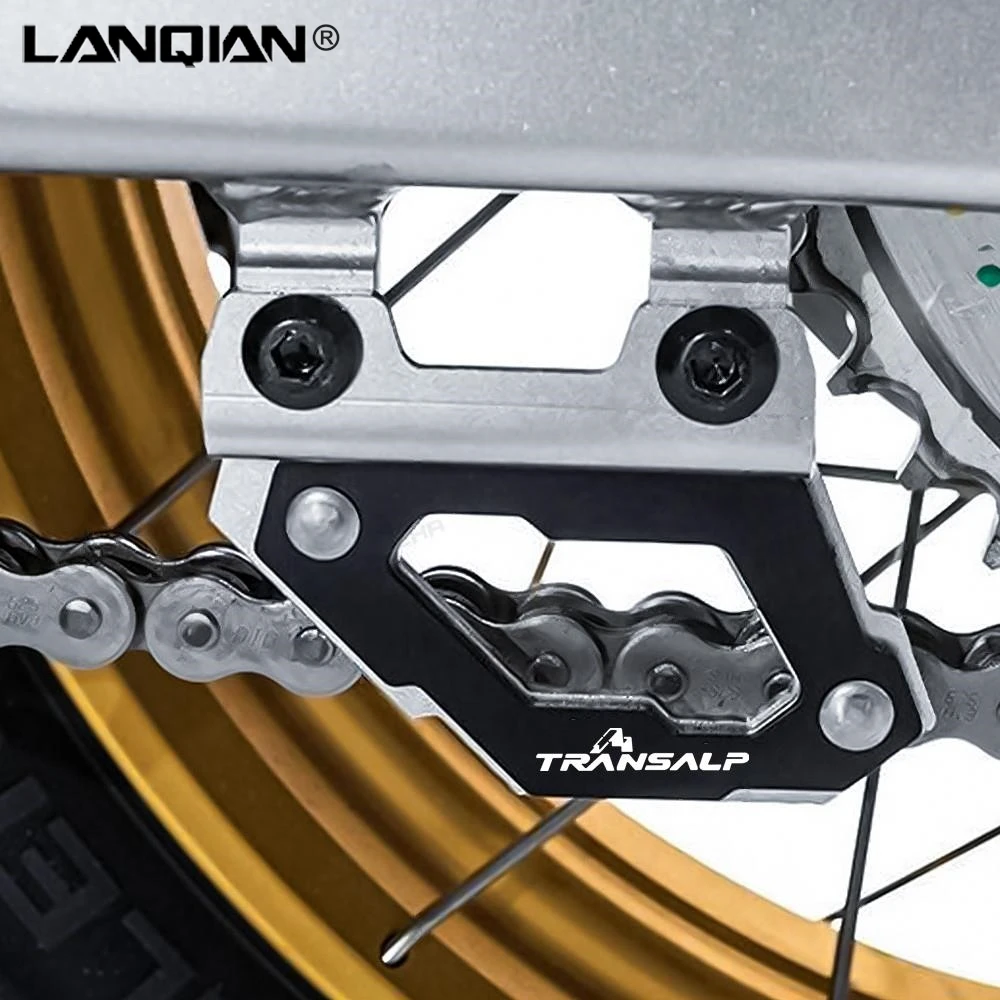 สําหรับHonda XL 750 XL750 TRANSALP 2023-2024-2025 รถจักรยานยนต์Chain Guideรอกโซ่Stabilizer Chainring Protector Guard Cover