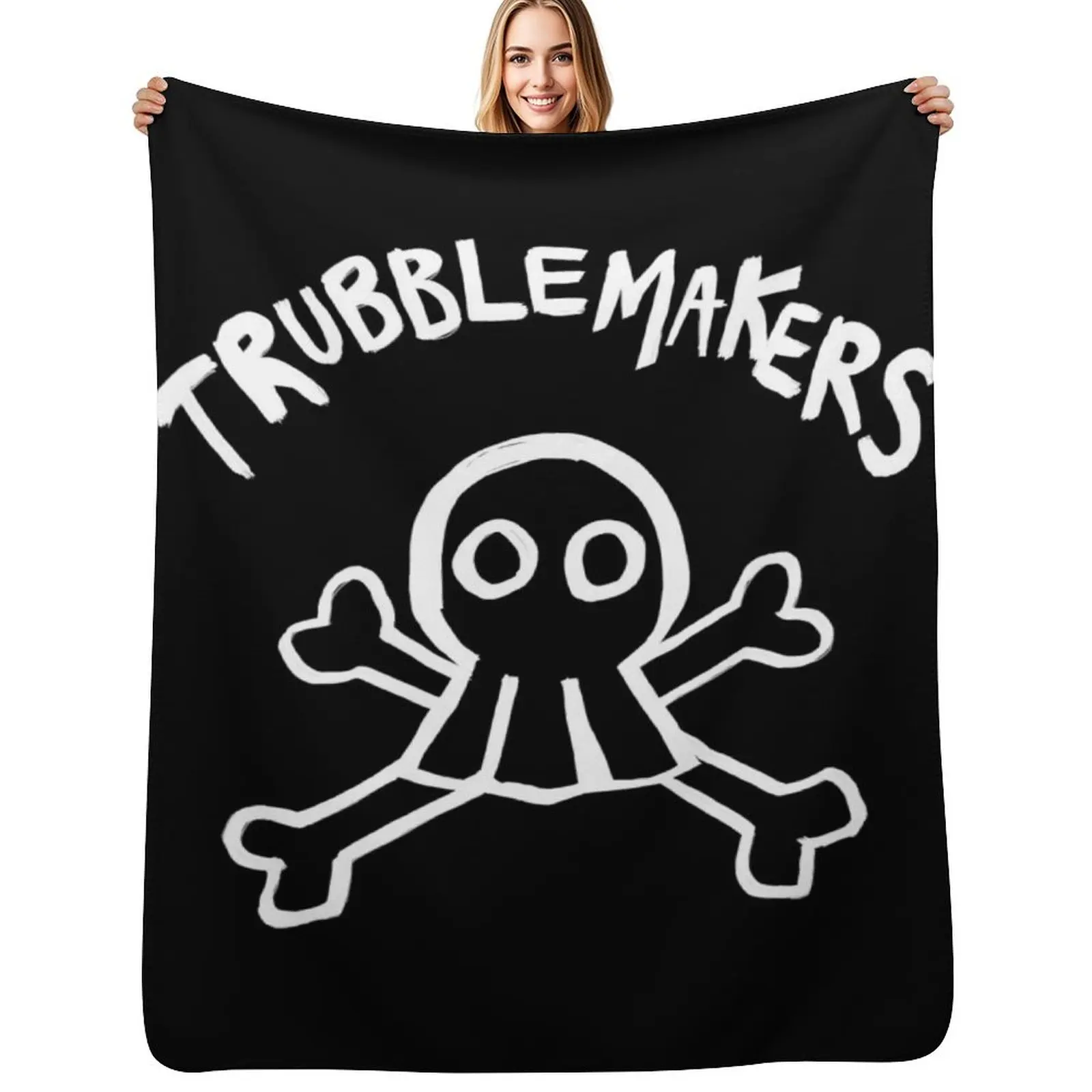 Trubblemakers - Одеяло Worzel Gummidge для зимы, диван-кровать, клетчатые персонализированные подарочные одеяла