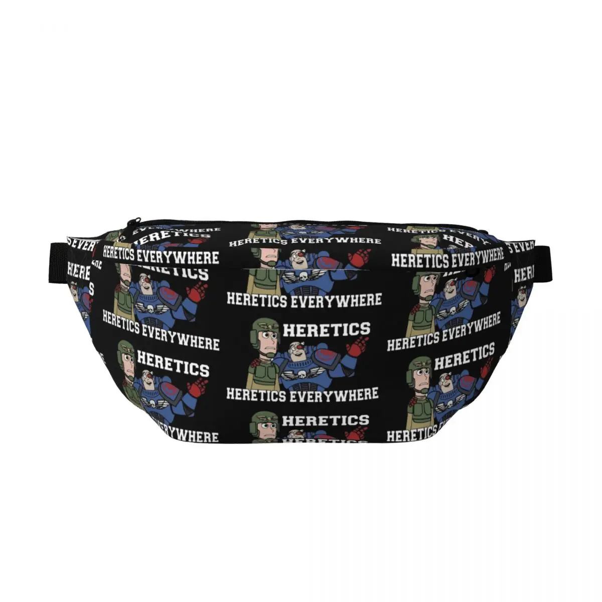 

Поясная сумка-кроссбоди Heretics, Heretics Everywhere!! Поясная сумка 40k Print для мужчин и женщин, регулируемая, для путешествий, бега, для денег и телефона