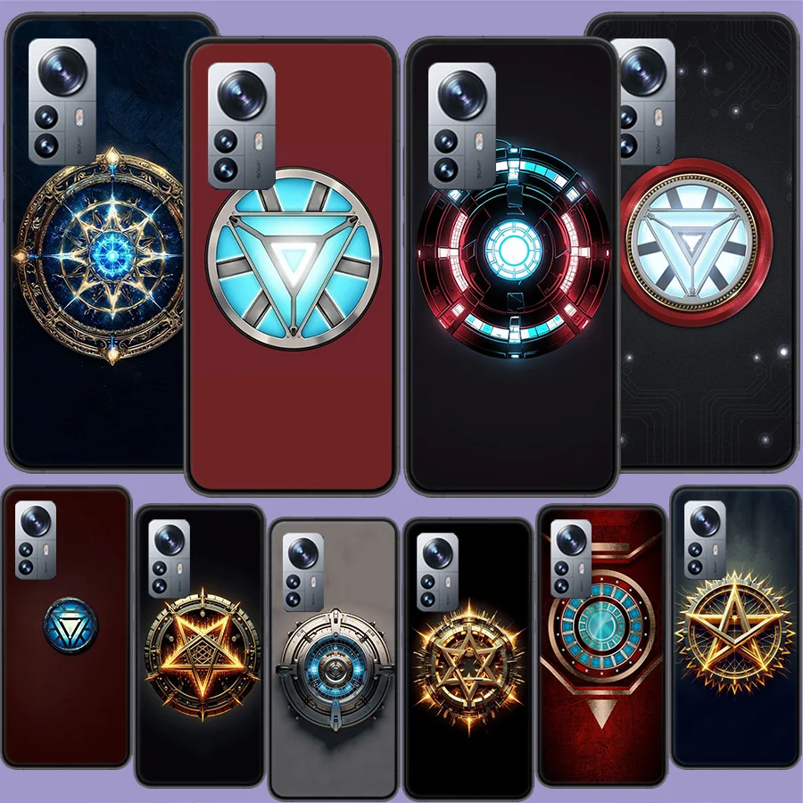 Чехол для телефона Golden ARK Reactor для Xiaomi 15 Poco X7 X6 F7 14 Ultra Mi F6 F5 F4 F3 X5 X4 X3 M6 Pro M5 M5S M3 Capa Coque Чехол для телефона Golden ARK Reactor для Xiaomi 15 Poco X7 X6 F7 14 Ultra Mi F6 F5 F4 F3 X5 X4 X3 M6 Pro M5 M5S M3 Capa Coque