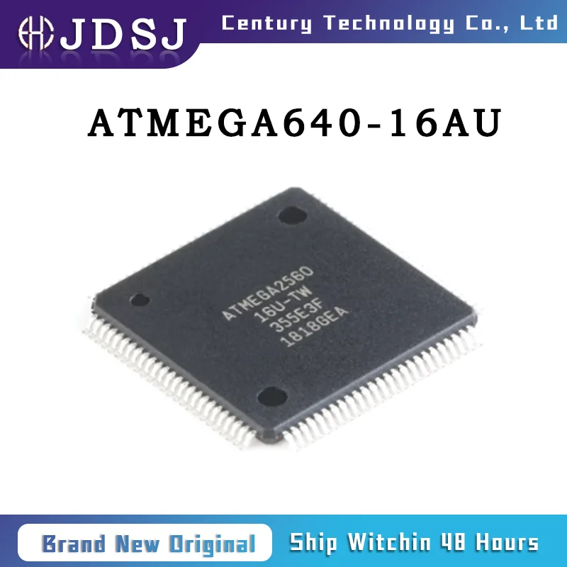 1PCS/5PCS/20PCS/50PCS ATMEGA640-16AU IC MCU 8BIT 64KB FLASH 100TQFP Brand New Original Chip