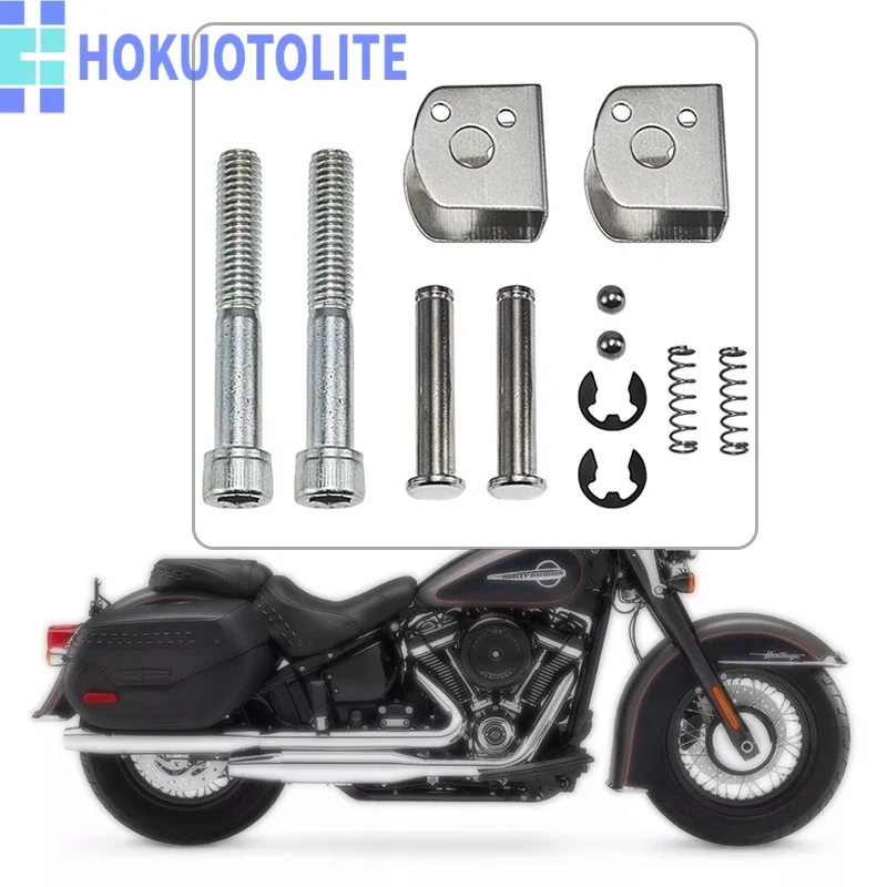 

Foot Pedal Mounting Kit Pins For Harley Softail Fl 2018-2024 Fat Boy 114, Breakout, And Heritage Flhc Motorcycles.