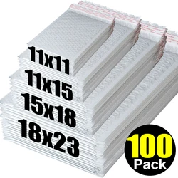 White Foam Envelope Bags Self Sealed Mailers Padded Envelopes with Bubble Mailing Bag Shipping Packaging Storage Bag Organizer