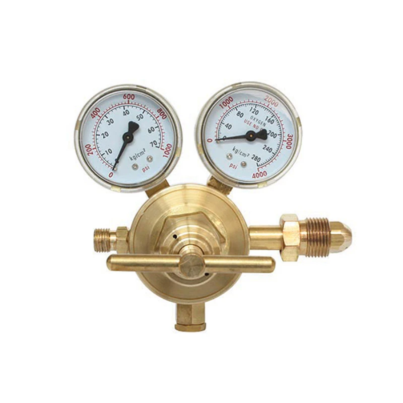 High quality brass body NR-71 High Pressure Nitrogen Gas Regulator for welding