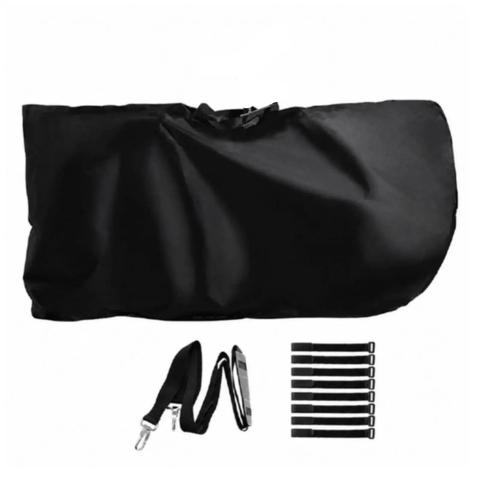 Portable Bicycle Transport Bag for Car Bus Train Travel Large Size 162x85cm Bike Cover with Straps Hook Loop Closures Compact